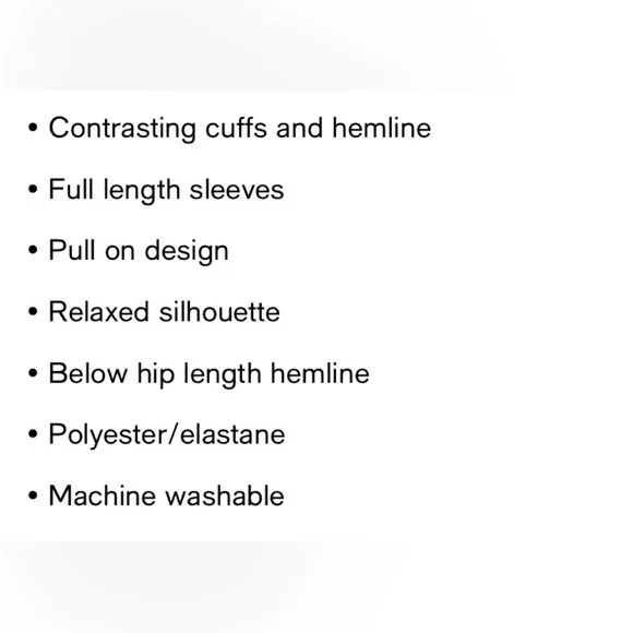 Black and White Long Sleeve Layered Look Top Shirt - Picture 8 of 10